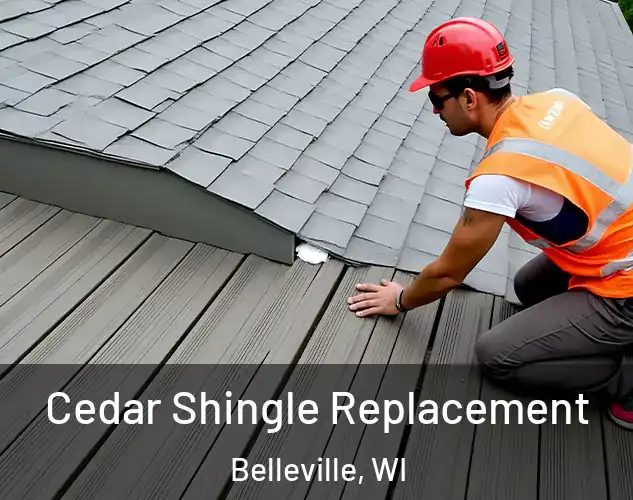  Cedar Shingle Replacement Belleville, WI