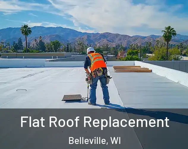  Flat Roof Replacement Belleville, WI