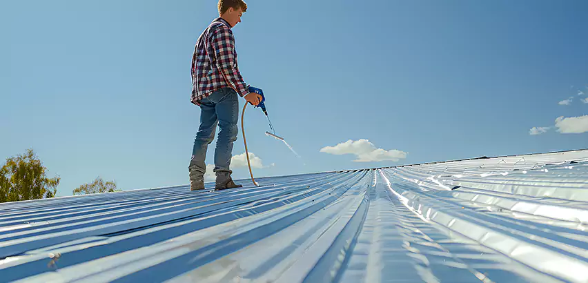 EPDM Roofing Installation Drip Edge in Belleville