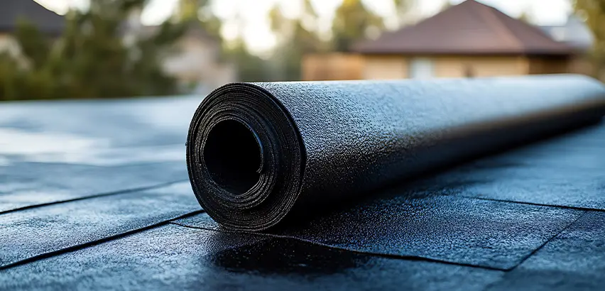 Rubber Flat Roof Replacement in Belleville