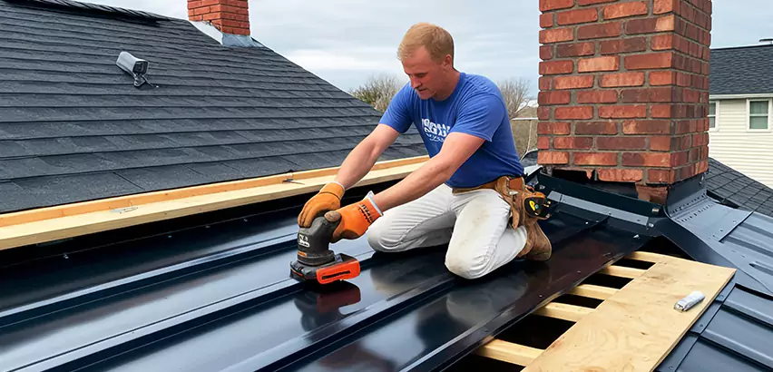 Metal Barn Roof Replacement in Belleville