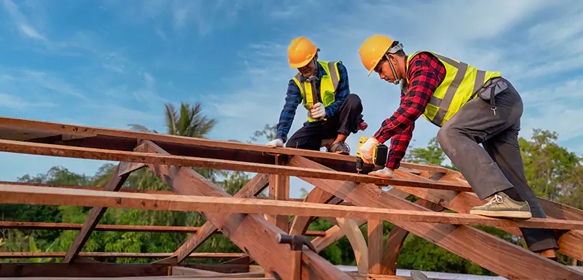 Mobile Home Roof Truss Repair in Belleville