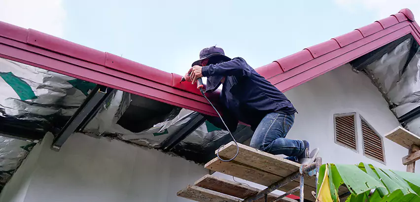 Residential Wind Damage Roof Repair in Belleville