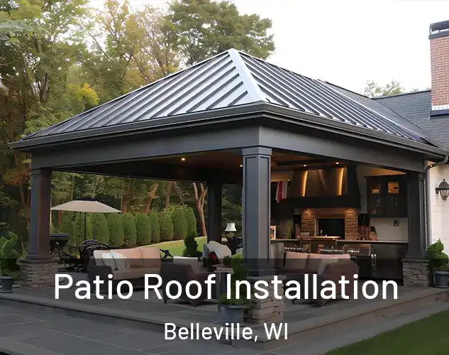  Patio Roof Installation Belleville, WI