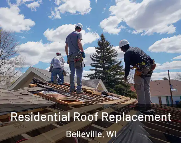  Residential Roof Replacement Belleville, WI