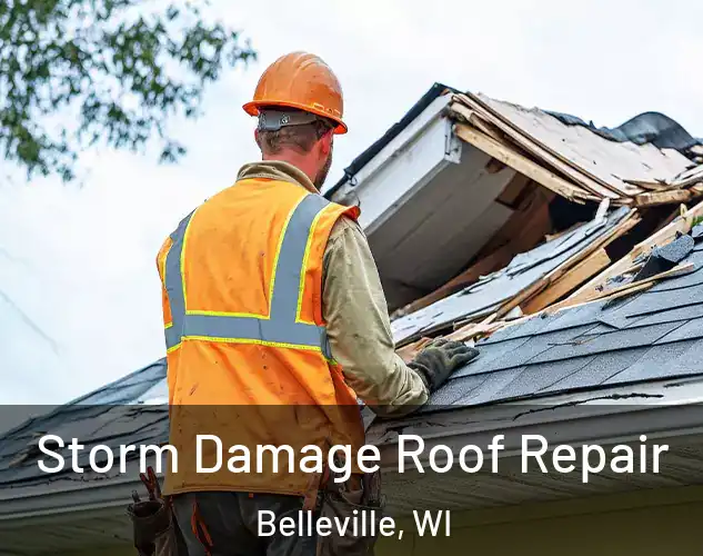  Storm Damage Roof Repair Belleville, WI